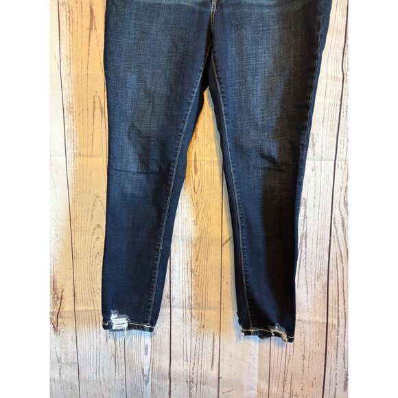 BKE Parker Universal Fit High Rise Ankle Skinny Denim Jeans Size 31x27 - Picture 9 of 11